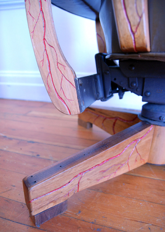 Surgeon's chair detail 3
