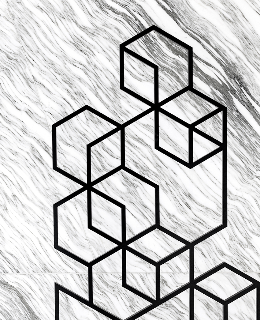 "Hexagon Skyline - Swatchroom commission"
